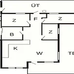 4 Star Holiday Home In Lokken 別荘